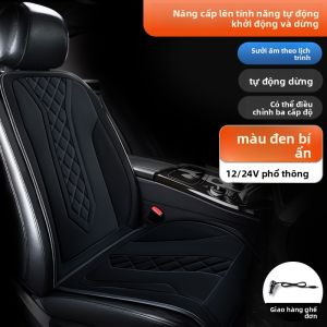 LANLIANGMAIRUICHI | Gối Nệm Ghế Ô Tô Chống Lạnh Có Sưởi Dành Cho Tài Xế Hỗ Trợ Đốt Sống