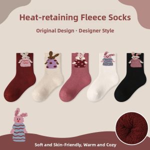 JIFANPAUL | Winter Warm Cotton Socks for Children