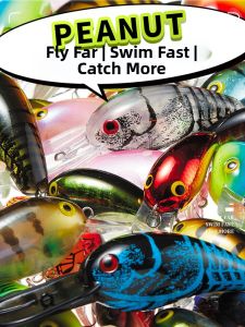 Daiwa | Small Peanut Shaped Fishing Lure 4cm