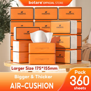 bundle of 10 Packs  Botare Air-Cushion Facial Tissue Paper  orange tissue paper soft pack tissue paper facial tissue