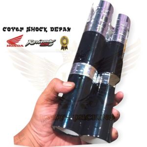 cover shock variasi depan motor honda karisma