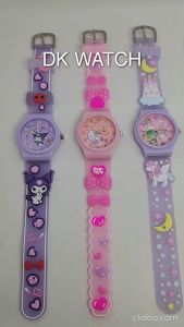 JAM TANGAN ANAK KUROMI MELODY HELLO KITTY POMPOMPURIN CINNAMOROLL STELLALOU HIGH QUALITY 612