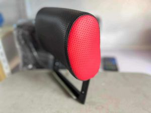 Hiace commuter headrest Black red combination