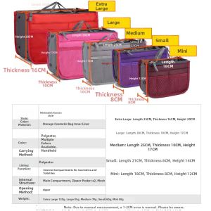 MEISITEKEKE | Vertical Organizer Bag for Backpacks