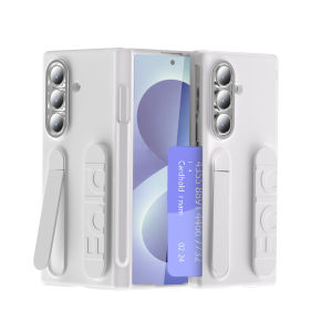 szhaiyu | For Samsung Galaxy Z Fold 8 Ultra Fold 7 6 5 4 Case With S Pen With Wristband Holder Hinge Card Slot Screen Protector Film Case