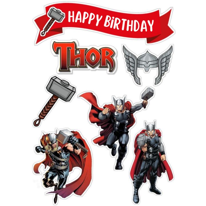 Avengers Cake Topper Figurine | Set of 4 pcs – TheChocoSupplies