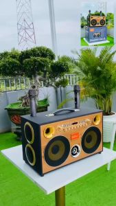 Loa Xách Tay MT888 Hệ Thống 8 Loa Âm Thanh Đa Chiều Bass20 Đôi Công Suất 500W Bass Căng Ấm Tiếng Lên Siêu Rõ Đi Kèm Cặp Micro Hát Nhẹ Vang Sâu