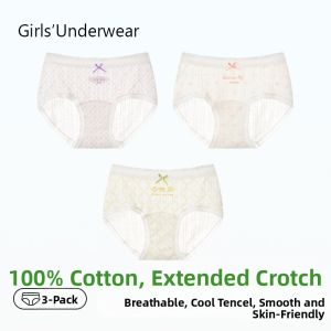 JINGJIA | Girls Cooling Lyocell Underwear Triangle Briefs