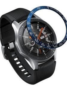 Fit for Huami Amazfit Balance Fashion Trendy Sport Smart Watch Tempered Film Protective Case Metal Dial Dial Dial Ring Steel Ring 46mm