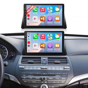 4G+64G Car Radio for Honda Accord 8th 2008 to 2013 with Wireless CarPlay Android Auto 10.1inch Screen for Honda Accord Car Play