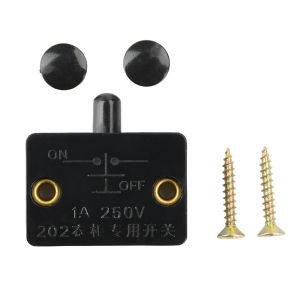 Aideepen | 1/3 Chiếc AC 250V Tự Động Thiết Lập Lại Công Tắc Đẩy Cửa Công Tắc Đèn Chất Liệu Nhựa Cho Tủ Quần Áo Và Tủ Công Tắc Tự Động