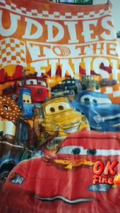 CÓ VIDEO. Mền lông DIsney Xe Macqueen 2m x 1m5