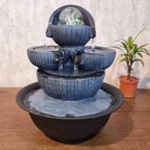 น้ำพุตั้งโต๊ะ รุ่นบ่อทอง8876 เสริมแก้ฮวงจุ้ย ตั้งวางบนโต๊ะทำงานตกแต่งบ้าน เป็นของขวัญมงคลได้