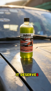 WATERLESS BOSS CAR WASH SPRAY FOR CARS BIKES AND MOTORCYCLES 500ML AND 1L