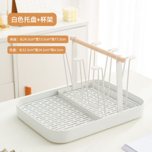 Creative Glass Cup Drainer Rack Luxury Glass Cup Holder Home Use Cup Storage Rack Living Room Inverted Hanging Rack Tray