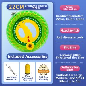 XIAOYAOJIN | Anti-reverse Handheld Big Bearing Effort-saving Kite Reel