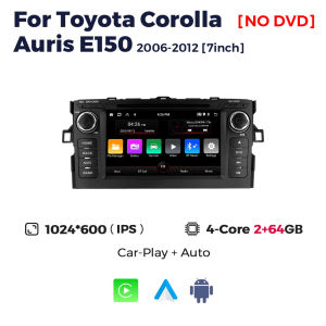 MEKEDE Android OS Car Multimedia Player For Toyota Auris Corolla 2006-2012 7" HD Touch Screen GPS Navigation Carplay Radio