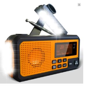 For  Gift Emergency Solar Radio Hand Crank Charging AM/FM SW  Dynamo Survival Radio Led Torch outdoor for disaster blackout use