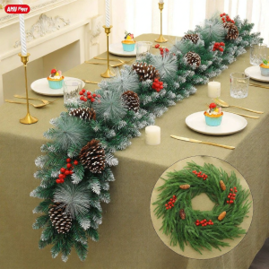 AMU·PIGGY | Festive Atmosphere Christmas Wreath