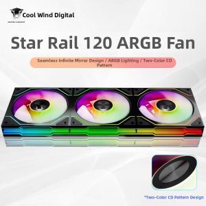 Jungle Leopard | ARGB 5V3-pin Sync Infinite Mirror Effect Case Fan 12CM