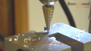 KEPALA MATA BOR HSS BERTINGKAT PAGODA KERUCUT MONAS PIRAMID PIRAMIT SUSUN TITANIUM MULTIPLE MULTI SIZE HOLE SPIRAL CONE HSS STEP DRILL BIT SET 3PCS 3 PCS COATING TITANIUM COATED STEEL BESI KAYU ALUMUNIUM ALUMINIUM ALUMINUM STAINLESS PVC ACRYLIC TAJAM KUAT