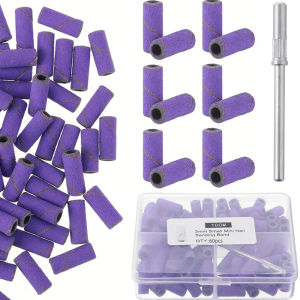 แถบขัดทรายละเอียด3มม. 60ชิ้นสำหรับที่กรอเล็บดอกสว่านตะไบเล็บขนาดเล็ก1ชิ้นตะไบเล็บกรวด180แถบขัดทรายขนาดเล็ก