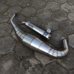 Knalpot Rx king Rx spesial Rkk full stainless original NHK suara super garing kemrincing