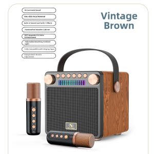 DAOUBO | Wireless Home Karaoke Microphone Speaker All-in-One System