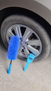 Cọ Chà Lốp & Cây Vệ Sinh Lazang ARD – Rửa Xe Ô Tô Xe Máy – Chống Văng Lông Mềm Không Trầy Mâm