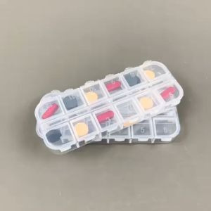 SAMOYED BX-LN12-130 Tempat / Kotak Plastik PP Penyimpanan Serba Guna 12 Sekat / Grids / Plastic Storage Box (Aksesoris / Pernak-Pernik / Kosmetik / Perhiasan / Obat / Alat Tulis / Perlengkapan / Peralatan Seni / Jahit)