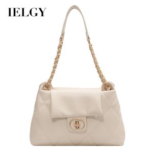 กระเป๋าโซ่กระเป๋าพระจันทร์เสี้ยวเพชรเรียบง่ายช่องสะพายไหล่แฟชั่นยอดนิยม