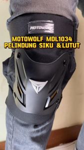 Motowolf MDL1034 Pelindung Lutut Siku Tangan Sepeda Motor Knee Elbow Guard Pad Decker Motorcycle