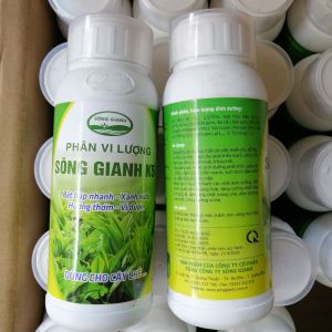 2 chai phân bón lá chuyên chè Sông Gianh vi lượng - tăng năng suất giá trị đồi chè việt - chai 500ml