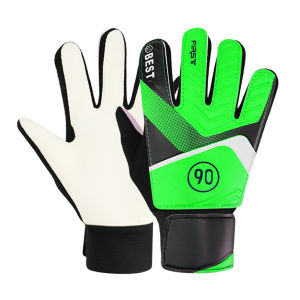 Goal Keeper Gloves Full Finger Protection Football Match Gloves for Kids Adults