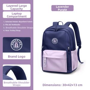 Golf | For Students Lightweight and Spacious Backpack