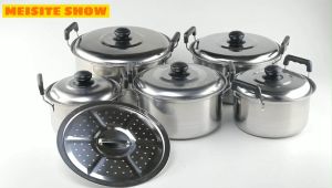 หม้อสแตนเลส5ใบ ทั้งหม้อต้มอาหาร หม้อแกง หม้อ2หู ราคาที่สม่ำเสมอ 26,800 ราคาที่สั่ง 27,400 ราคาที่ส่ง 27,800