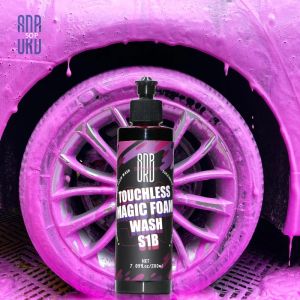 สบู่ล้างรถโฟมสีชมพู โฟมสูง สูตรเข้มข้นเพื่อการทําความสะอาดที่ยิ่งขึ้น ยกสิ่งสกปรกอย่างปลอดภัย กล่อง และสารตกค้าง