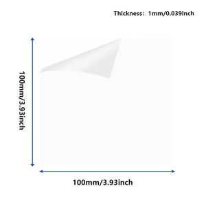 1-10mm Clear Acrylic Sheet Clear Transparents Panel for Lasers Cutting Crafts Suitable for Signage Crafts DIY Display Project