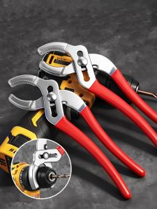 Wide Opening Hand Drill Chuck Pliers Soft Jaw Multi Functional Anti Slip Adjustable Drill ChuckValvesBathroomsPipe Pliers