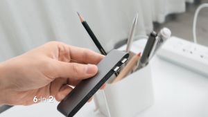 UGREEN 6 in 2 USB C Hub MacBook Pro Macbook Air dock Adapter 4K 30hz HDMI Thunderbolt 3 100W PD SD Micro SD Card Reader USB 3.0 Ports Type C for MacOS M3 M2 M1