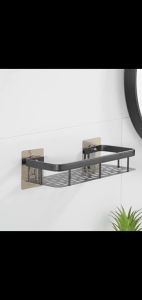 Rak Dinding Sudut Rak Kamar Mandi Aluminium Rak Kamar Mandi Dapur Sudut Sejajar Berbahan /Tahan Air dan Bebas Karat