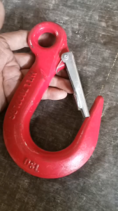 Twin Industrial Wide Mouth Hook 5000-7000 LBS Large Throat Foundry Hook Oversized Eye Rigging Hook