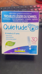 Vi lượng Quiettude Cho Bé Ngủ Ngon Giảm Giật Mình (30 Ống x 1ml)