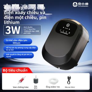 CHONGXIAOSHUAI | Bơm Oxy Tự Động Khởi Động Lại Sạc Điện Đa Cấp