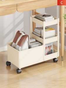 Mobile Bookbag Organizer Rack