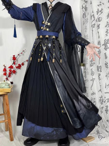 Autumn Style Renovated Martial Arts Youthful Feel Fairy Tale Ancient Chinese Costume Set Hanfu Traditional Chinese Clothing