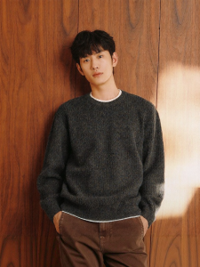 Semir | Faux Two-piece Knit Sweater 2025 New Design Flowered Yarn