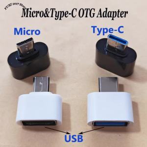 Bộ Chuyển Đổi Micro & Type-C OTG 1/5 Cái USB F Sang M Dùng Cho Điện Thoại Máy Tính Bảng Chuột Bàn Phím Ổ Flash Ổ U Truyền Dữ Liệu Di Động
