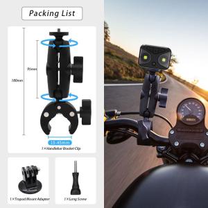 38 in 1 Motorcycle Accessories Mount Bundle Kit for Insta360 ONE X2 X3 ONE X ONE R For RS Cameras Motorcycle Mount Bundle Kit