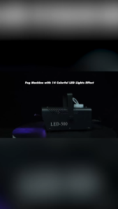 COD TaffLED Mesin Kabut Uap Panggung Sistem Fogger RGB LED Remot Kontrol Machine Ejector KY-LED500